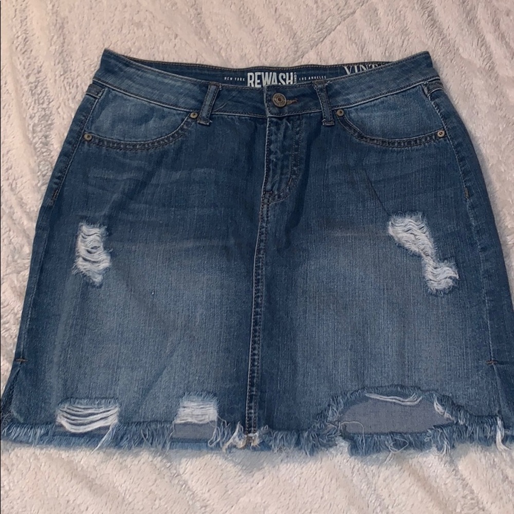 Denim skirt